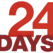 Graphic saying 24 days
