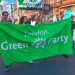 green banner