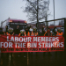 Bin strike supporters