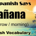 Mañana