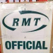 RMT official picket placard