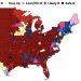 Electoral map of USA