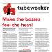Tubeworker — August 2026: Make the Bosses Feel the Heat!